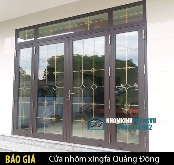 Báo giá cửa nhôm xingfa nhập khẩu Quảng Đông chính hãng